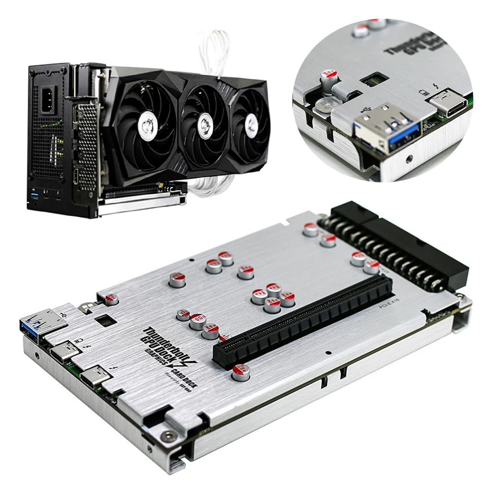 TH3P4G3 Mini GPU Dock External Dock 85W PD Charging Thunderbolt